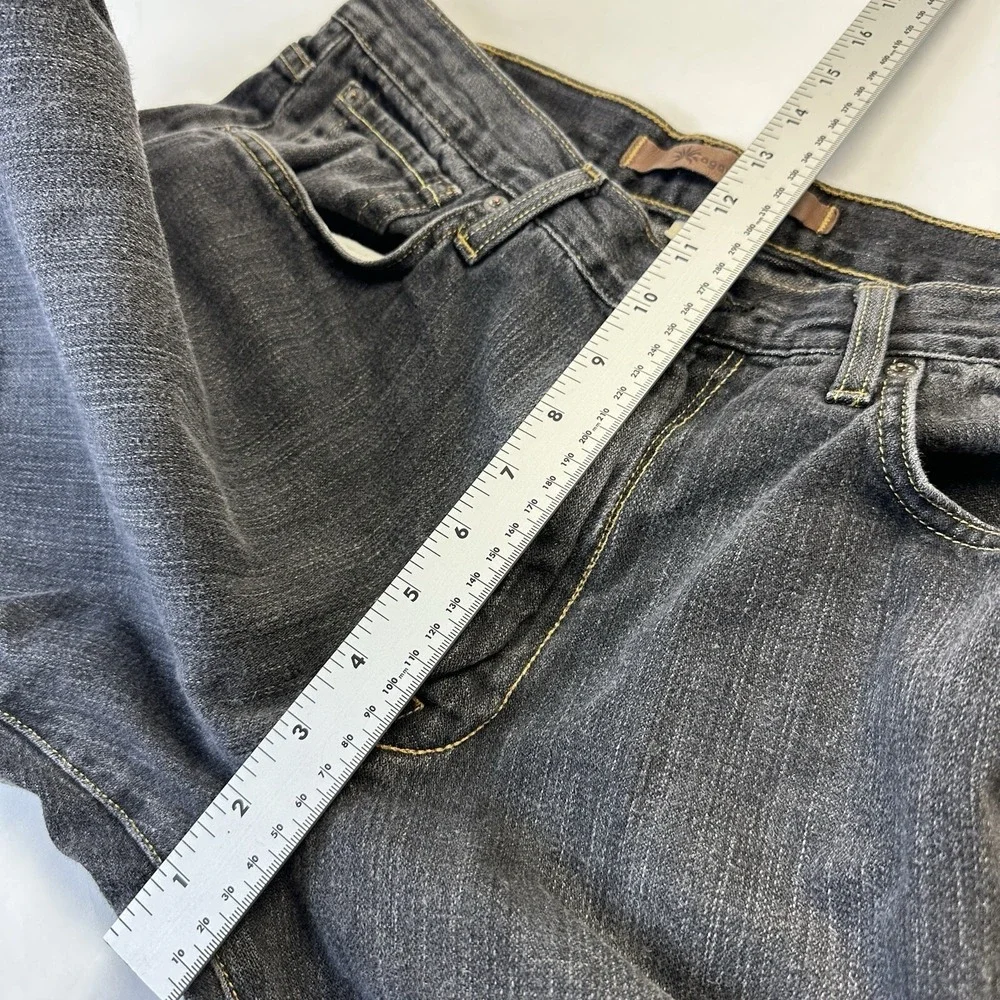 Agave Denim Jeans‎ Mens 36 Black Straight Leg Dark Wash Casual Classic